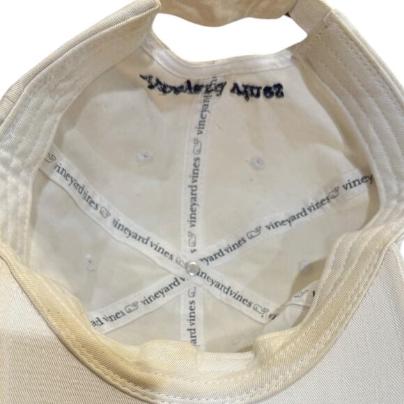 Vineyards Vines Texas Whale State Flag Cotton Embroidered Cap Hat OS Adjustable - Picture 6 of 6